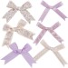 Набор декоративных бантов PMA367217 "French Lavender" DOCRAFTS, 12 шт.